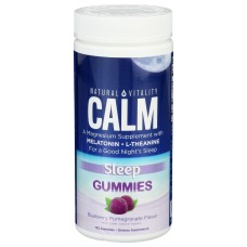 NATURAL VITALITY: Calm Sleep Gummies, 120 pc