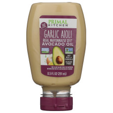 PRIMAL KITCHEN: Squeeze Garlic Aioli Mayo, 8.5 fo PRIMAL KITCHEN: Squeeze Garlic Aioli Mayo, 8.5 fo