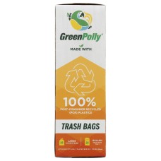 GREENPOLLY: Trash Bags, 30 ga