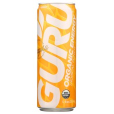 GURU: Guayusa Tropical Punch Energy Drink, 12 fo