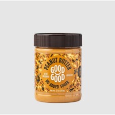 GOOD GOOD: Crunchy Peanut Butter No Sugar Added, 12 oz