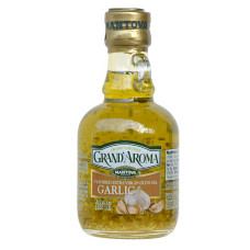 GRAND AROMA: Garlic Flavored Extra Virgin Olive Oil, 8.5 fo