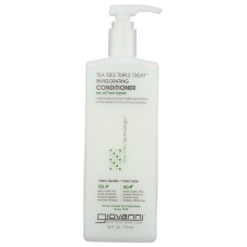 GIOVANNI COSMETICS: Tea Tree Triple Treat Invigorating Conditioner, 24 oz GIOVANNI COSMETICS: Tea Tree Triple Treat Invigorating Conditioner, 24 oz