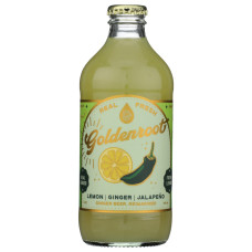 GOLDENROOT: Jalapeno Gingerbeer, 12 fo