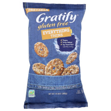 GRATIFY: Everything Thins Gluten Free Pretzel, 10.5 oz
