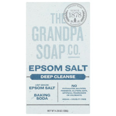 GRANDPAS: Epsom Salt Soap Bar, 4.25 oz