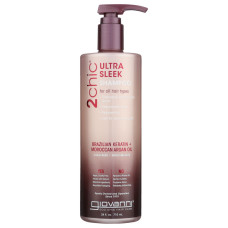 GIOVANNI COSMETICS: 2chic Ultra Sleek Shampoo Brazilian Keratin and Argan Oil, 24 oz