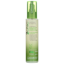 GIOVANNI COSMETICS: 2chic Ultra Moist Dual Action Protective Leave In Spray Avocado and Olive Oil, 4 oz