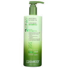 GIOVANNI COSMETICS: 2Chic Avocado and Olive Oil Ultra Moist Shampoo, 24 oz