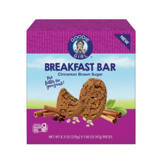 GOODIE GIRL: Cinnamon Brown Sugar Breakfast Bar 5 Count, 8.3 oz