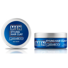 GIOVANNI COSMETICS: Men Styling Hair Clay, 2 oz GIOVANNI COSMETICS: Men Styling Hair Clay, 2 oz