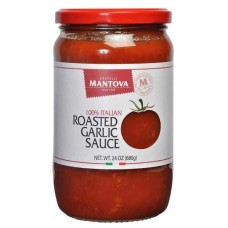 MANTOVA: Roasted Garlic Tomato Sauce, 24 oz