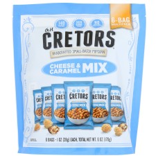 GH CRETORS: Cheese and Caramel Mix Popcorn, 6 oz