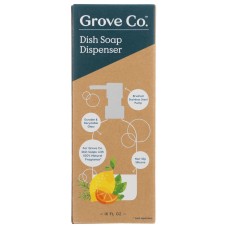 GROVE CO: Dish Soap Dispenser White, 1 ea