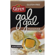GEFEN: Gal Gal Passover Everything Crackers, 4.2 oz