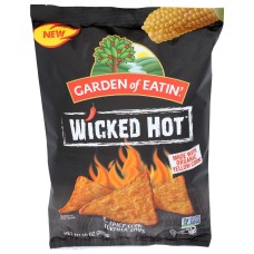 GARDEN OF EATIN: Wicked Hot Tortilla Chips, 10 oz