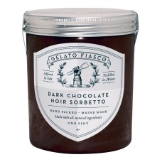 GELATO FIASCO: Dark Chocolate Noir Sorbetto Gelato, 16 oz