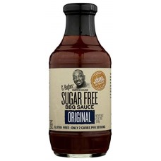 G HUGHES: Sugar Free Original Bbq Sauce, 18 oz