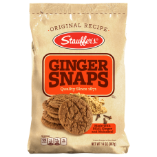 STAUFFER: Cookie Ginger Snap Original, 14 oz