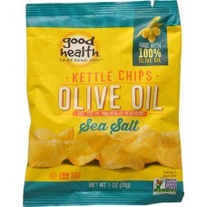 GOOD HEALTH: Chip Potato Olive Oil Sea Salt, 1 oz