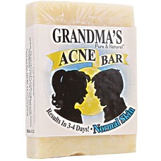 GRANDMA'S: Pure & Natural Acne Bar For Normal Skin, 4 oz