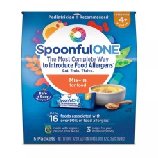 SPOONFUL ONE: Food Mix Early Allergen 5Ct, 0.41 oz