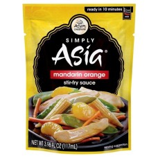 SIMPLY ASIA: Sauce Stirfry Mandarin Orange, 3.98 fo