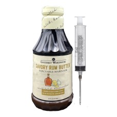 GOURMET WAREHOUSE: Savory Rum Butter Injectable Marinade, 16 fo