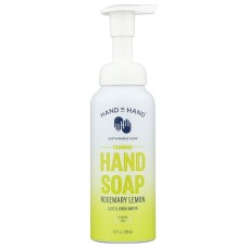 HAND IN HAND: Rosemary Lemon Foaming Hand Soap, 8.5 fo