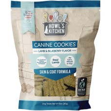 HOWLS KITCHEN: Canine Cookies Skin Coat Formula, 10 oz