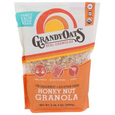 GRANDY OATS: Honey Nut Granola Family Size, 36 oz