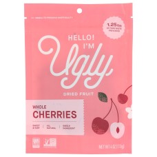 HELLO IM UGLY: Dried Whole Cherries, 4 oz