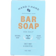 HAND IN HAND: Sea Salt Soap Bar, 5 oz
