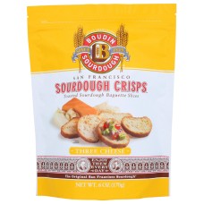 BOUDIN SOURDOUGH: Three Cheese Sourdough Crisps, 6 oz