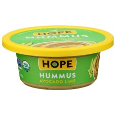 HOPE: Avocado Lime Hummus, 8 oz