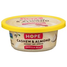 HOPE: Vanilla Bean Cashew Almond Dip, 8 oz