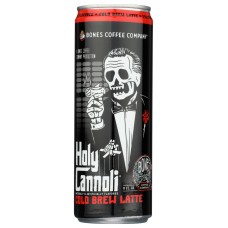 BONES COFFEE COMPANY: Holy Cannoli Cold Brew Latte Coffee, 11 fo