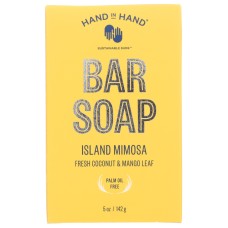 HAND IN HAND: Island Mimosa Soap Bar, 5 oz