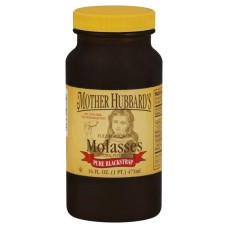 MOTHER HUBBARD: Molasses Pure Blackstrap, 16 oz