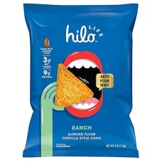 HILO LIFE SNACKS: Ranch Tortilla Chips, 4 oz