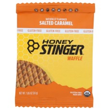 HONEY STINGER: Salted Caramel Gluten Free Waffle, 1.06 oz