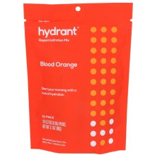 HYDRANT: Rapid Hydration Mix Blood Orange, 10 ea