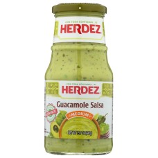 HERDEZ: Guacamole Salsa Medium, 15.7 oz
