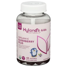HYLAND: Kids Organic Elderberry Plus Gummies, 48 pc