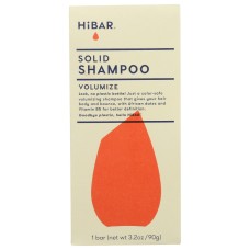 HIBAR: Solid Shampoo Volumize, 3.2 oz