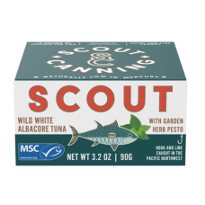 SCOUT: Wild Albacore Tuna With Garden Herb Pesto, 3.2 oz