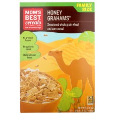 MOMS BEST: Honey Grahams Cereal, 17.5 oz