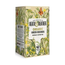 HEATH AND HEATHER: Organic Green Rooibos Tea, 20 ea