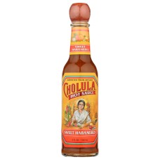CHOLULA: Sweet Habanero Hot Sauce, 5 oz