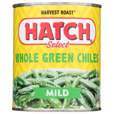 HATCH: Whole Green Chiles Mild, 27 oz